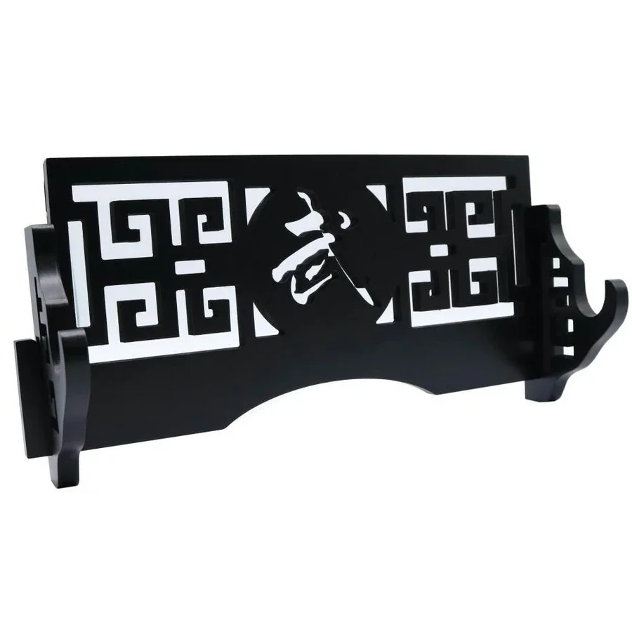 Classical Bushido Hollow Out Katana Samurai Sword Holder Stand Bracket Hanger