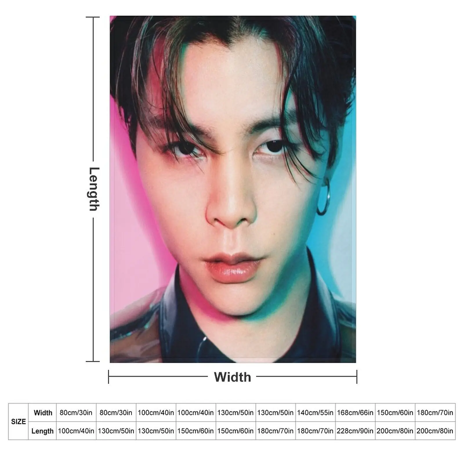 Johnny NCT 127 REGULATE Throw Blanket Summer Beddings Furrys Blankets