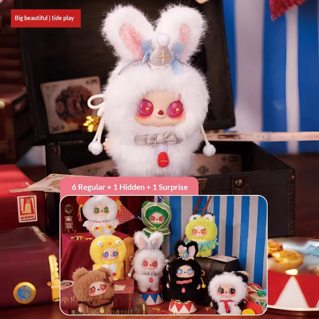 

New-Hot Baby Three Pipizi Fluffy Critters Plush Blind Box Doll Desktop Ornament Bag Pendant Gift For Anime Lovers Collectors