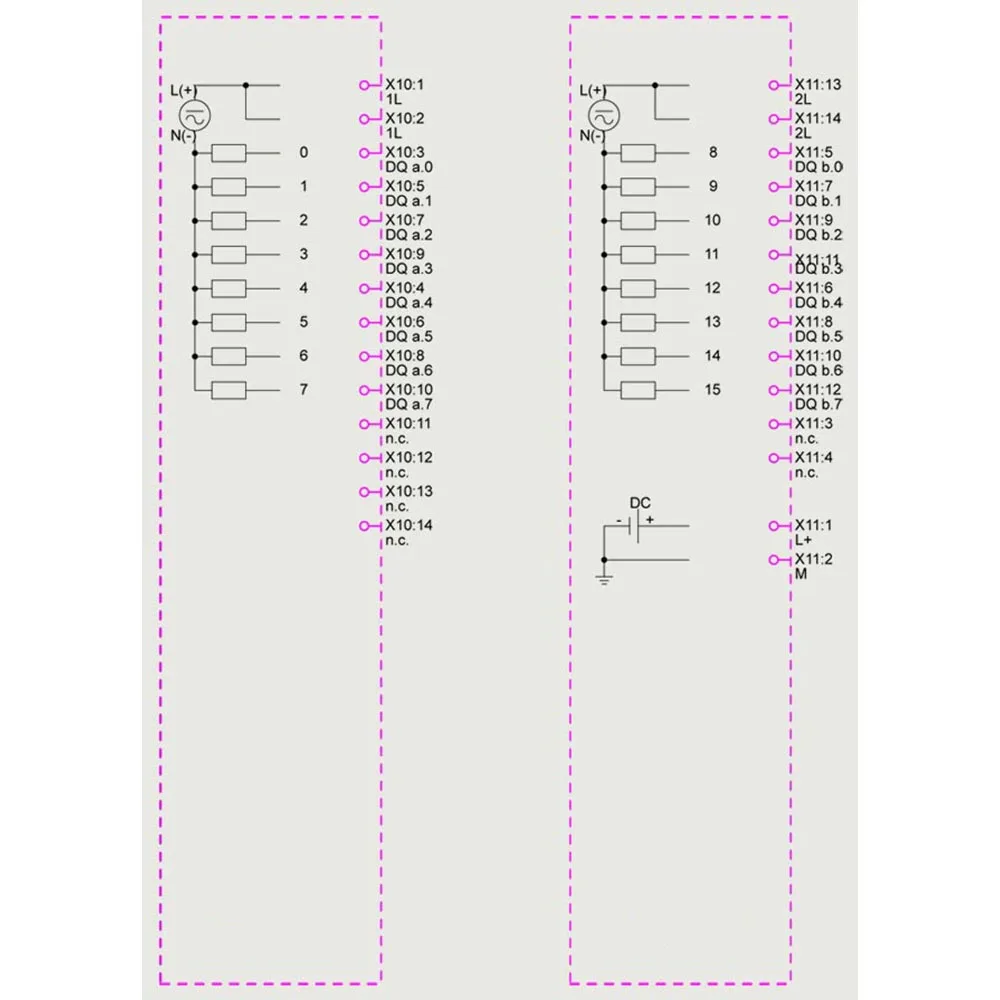 وحدة إخراج مرحل PLC الصناعية 6ES7222-5HH50-0XB0 وحدة توسيع عالية التيار لأنظمة التحكم الآلي بالتحميل الثقيل #6