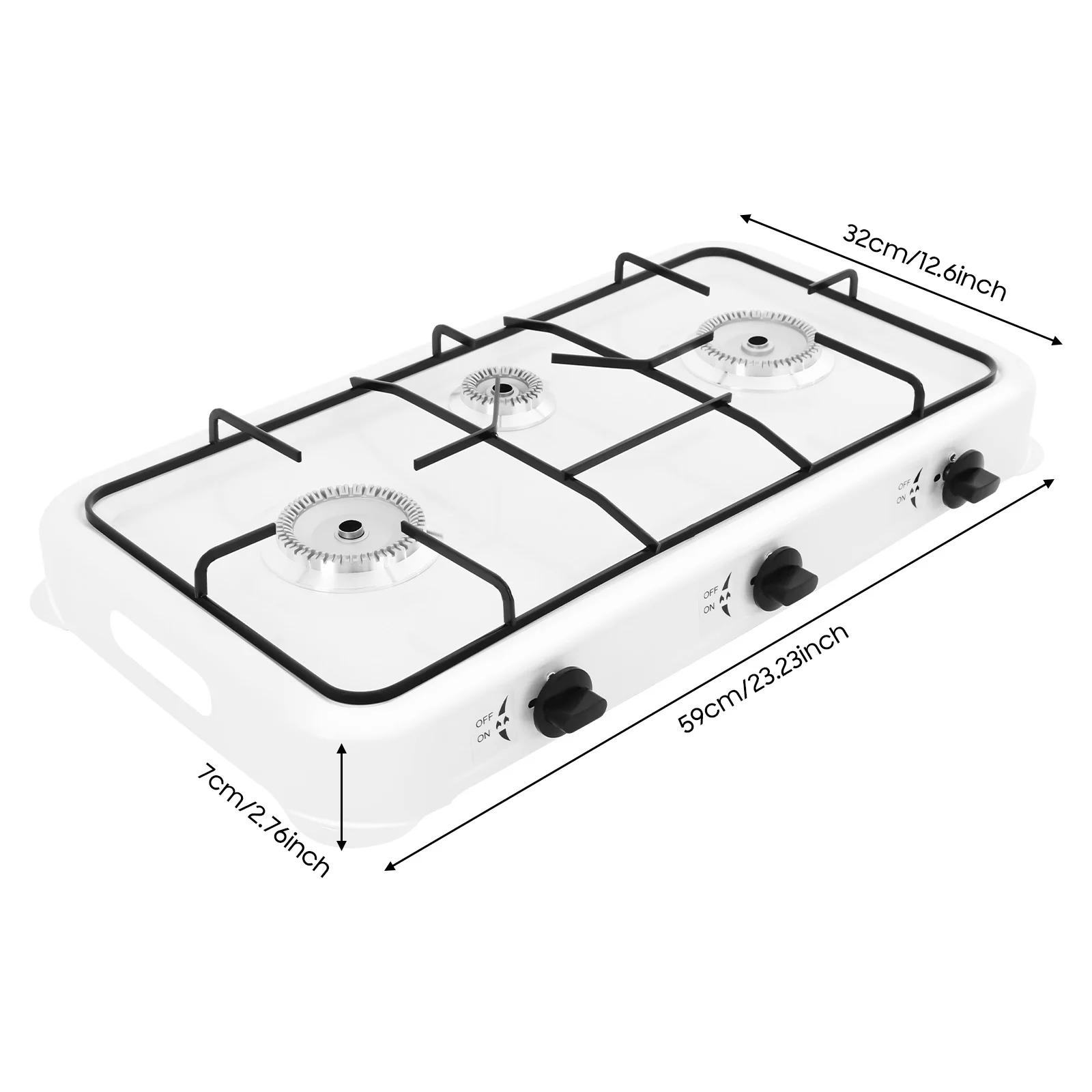 3 Burner Gas Campin…