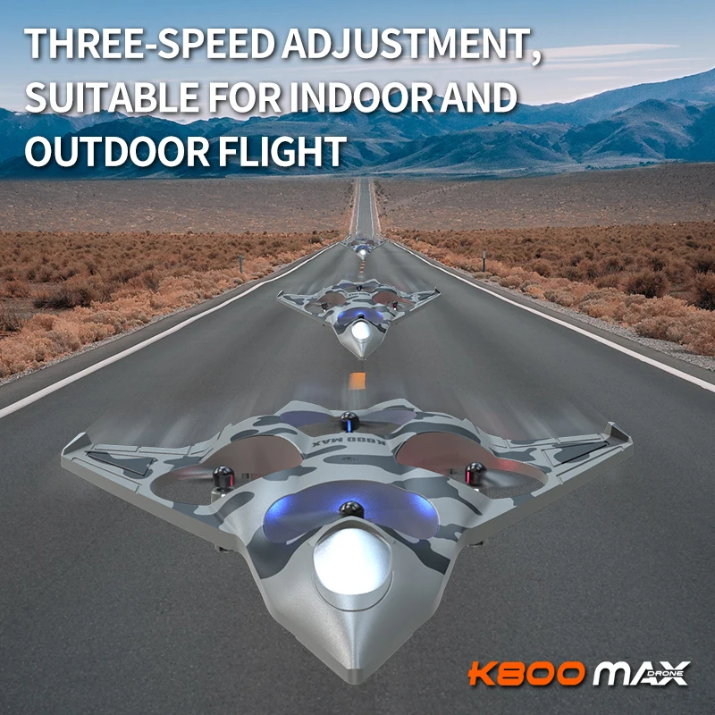 Kids Outdoor Toy Storage - K800 MAX RC Plane Fighter Flip