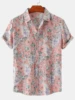 113804-625b4e.jpg Printed Hawaiian Half Sleeve Shirt for Men