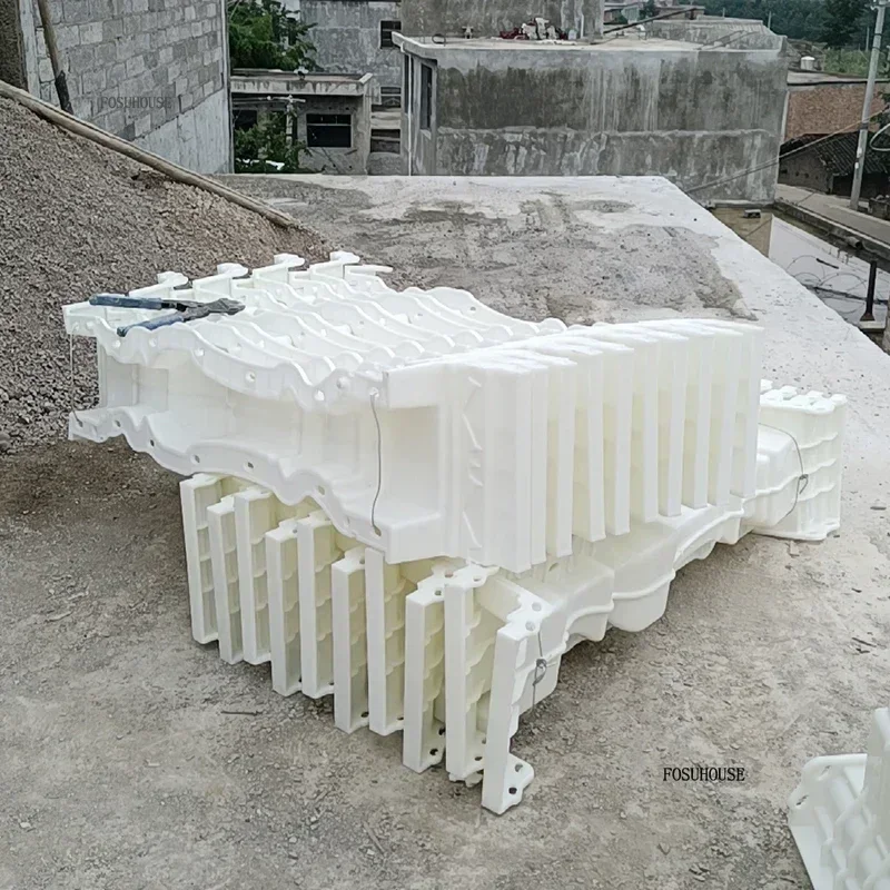 

European Villa Roman Column Railing Mold Cast-in-place Cement Home Outdoor Garden Fence Molds for Balcony Courtyard Railing Mold