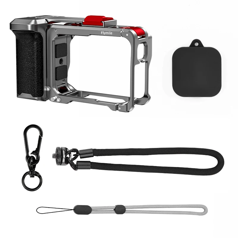 

Аксессуар для камеры Insta360 ACE PRO 2, ручка-держатель для Insta360 Ace Pro, кнопка затвора, ручка для фотосъемки с защитой от сотрясений