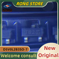 100PCS TB2 T82 New and original D5V0L2B3SO-7 D5V0L2B3SO SOT-23