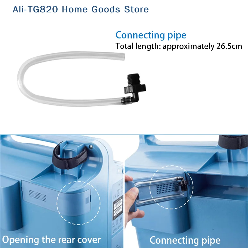 [TG820]Humidifier Tubing Connector Adapter Humidifier Cup Replacement Part Health Care Tool