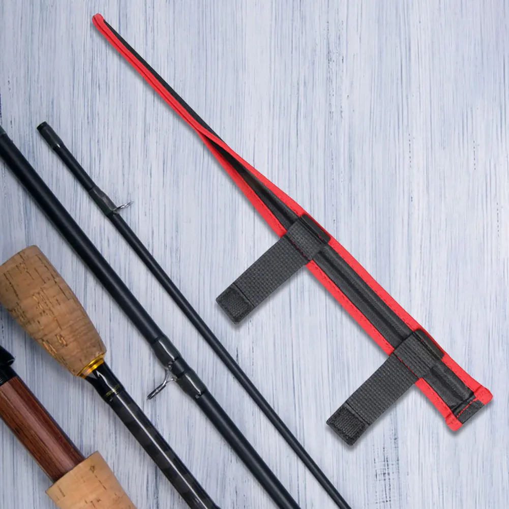 Portable Foldable Fishing Rod Tip Protective Cover Fishing Rod Tip Cover Tackle Tubes Rod Tip Case Protector for Fishing Rod