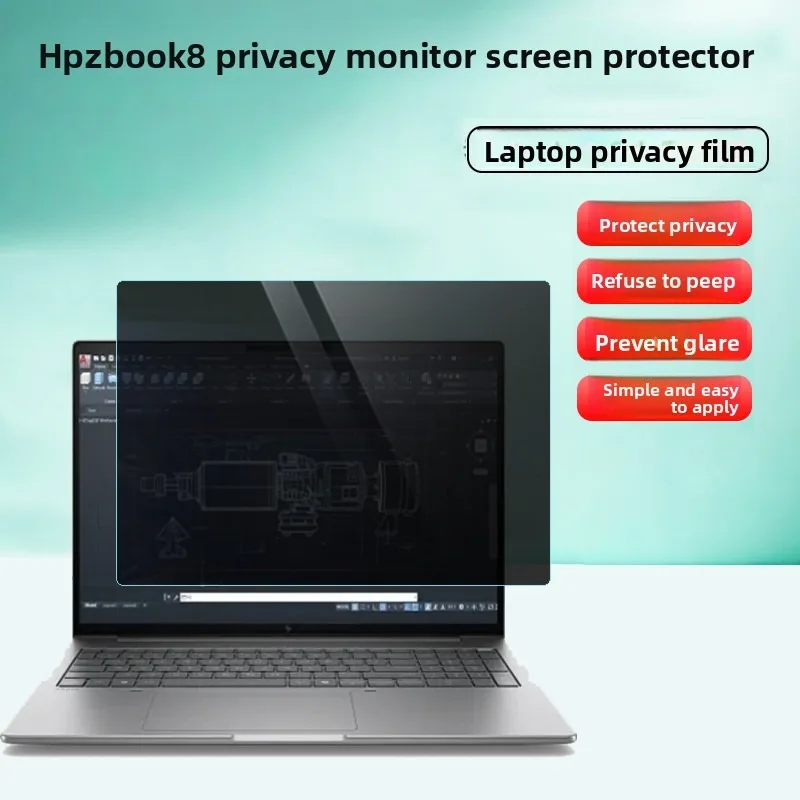 For HP ZBook 8 G1i /Fury G1i 16 18  Laptop 14-16-18inch Privacy Screen Protector Anti-spy anti-peeping film