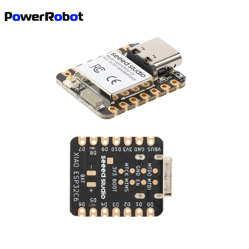 

ESP32 C6 C3 S3 Seeed Studio XIAO ESP32C6 WiFi 6+Bluetooth ESP32-C6 Support Zigbee Matter Wireless RP2040 Development Board