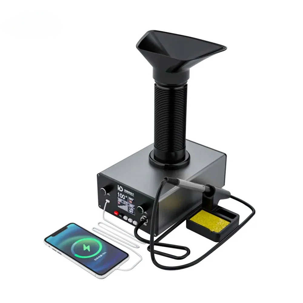 TBK D201 150W Powerful Smoker Welding Station Laser Welding Temperature Adjustable Welding Station Repair