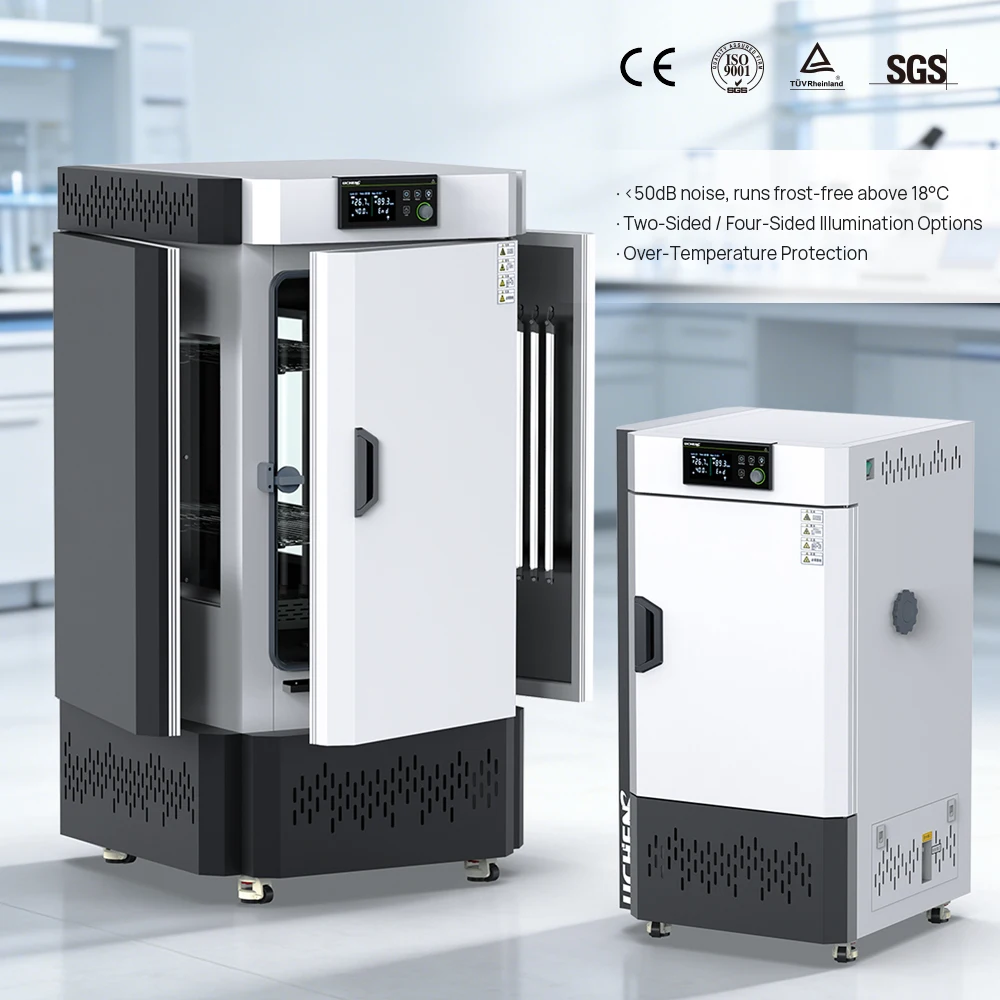 LACHOI PIC&PHIC Series Artificial Light Incubator 80-600L 0-70°C 45-95%RH 0-18000 Lux 304 Stainless Steel Plant Growth Research