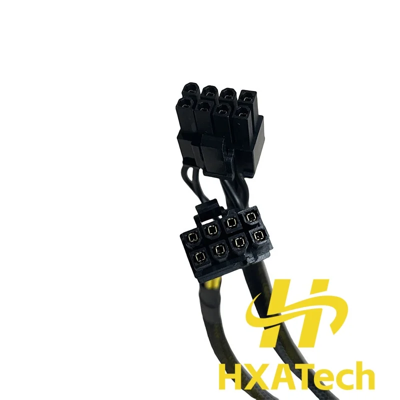 HXATech - Wysokiej jakości kabel zasilający Mini 8pin na 2x8pin PCIE do kart graficznych Dell R740 R740XD R640 R940 i GPU 2080 3090 L20 L40 — zdjęcie produktu 3