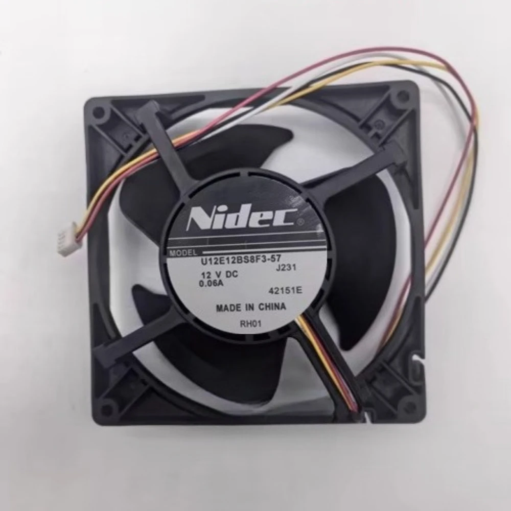 

Подходит для холодильника U12E12BS8F3-57 J231, водонепроницаемого и бесшумного вентилятора, охлаждения и замораживания NIDEC12v0.06A.