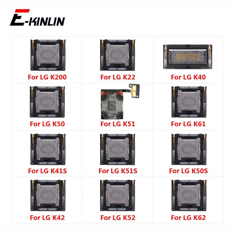 Orelha superior receptor de alto-falante para lg k200 k22 k40 k50 k51 k61 k41s k51s k50s k42 k52 k62 peças reposição