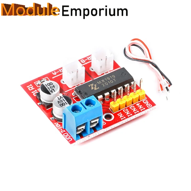 XY-2.5AD 2.5A Dual Way Motor Drive PWM Speed H Bridge L298N Stepper Motor Controller DC Motor