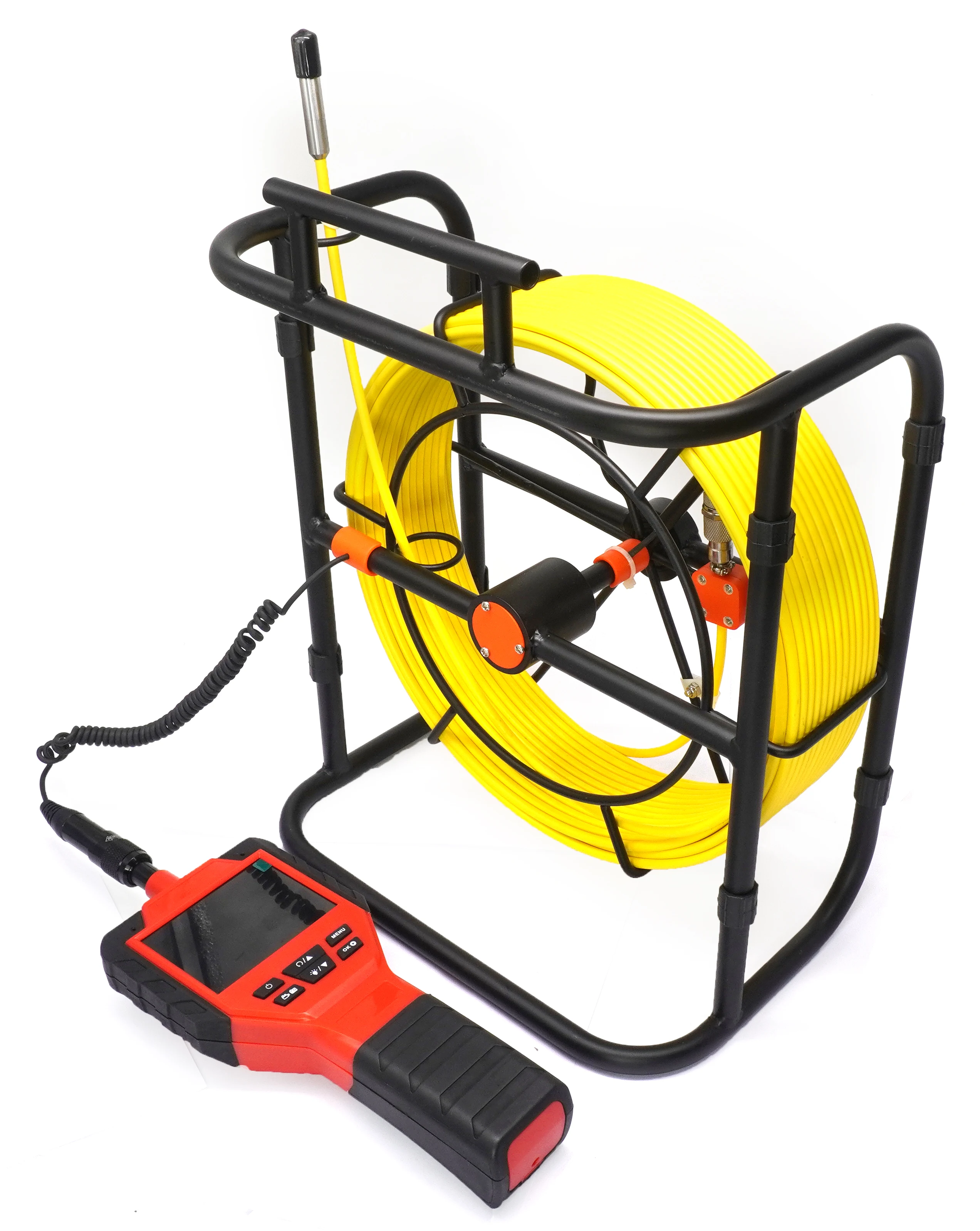 2025 جديد 9 مللي متر 30 متر أنابيب الصرف الصحي Borescope التفتيش كاميرا IP68 استنزاف خط أنابيب الصرف الصحي توضيح فيديو المنظار مع 3.5 #4