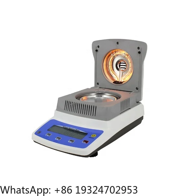 Medidor de Humedad Universal Halo.gen M.oisture Met.er, Analizador de Humedad de Plástico, Medidor Digital de Humedad para Gránulos, Chips, Polvo, Maíz, Almidón y Alimentos