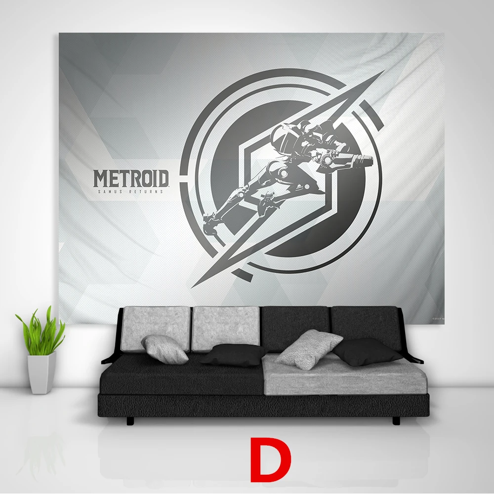 Canvas Painting Living Room Decor METROID Samus Aran Wall Art Prints Posters Decor Pictures for Bedroom Home Decoration No Frame