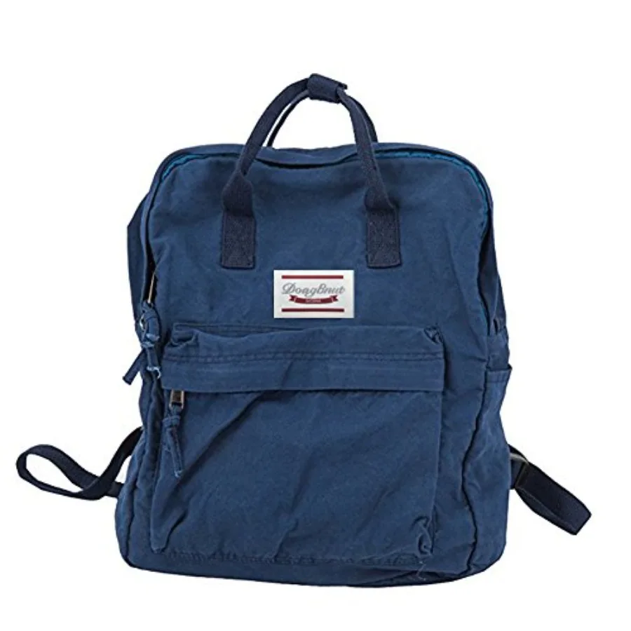 

Женский повседневный легкий рюкзак LuckyZ из холщовой ткани, сумка для книг, дорожный рюкзак, средняя сумка-тоут