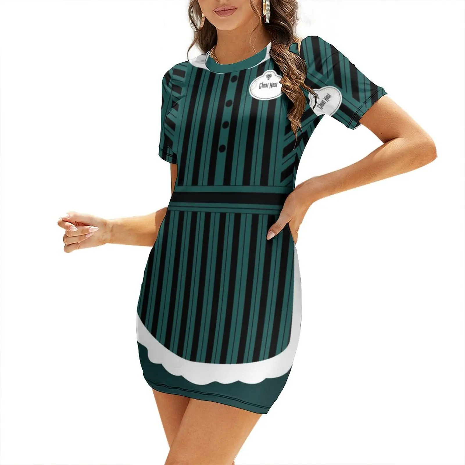 Haunted Mansion Dress Short Sleeved Dress dresses for womens Dance dresses Dress