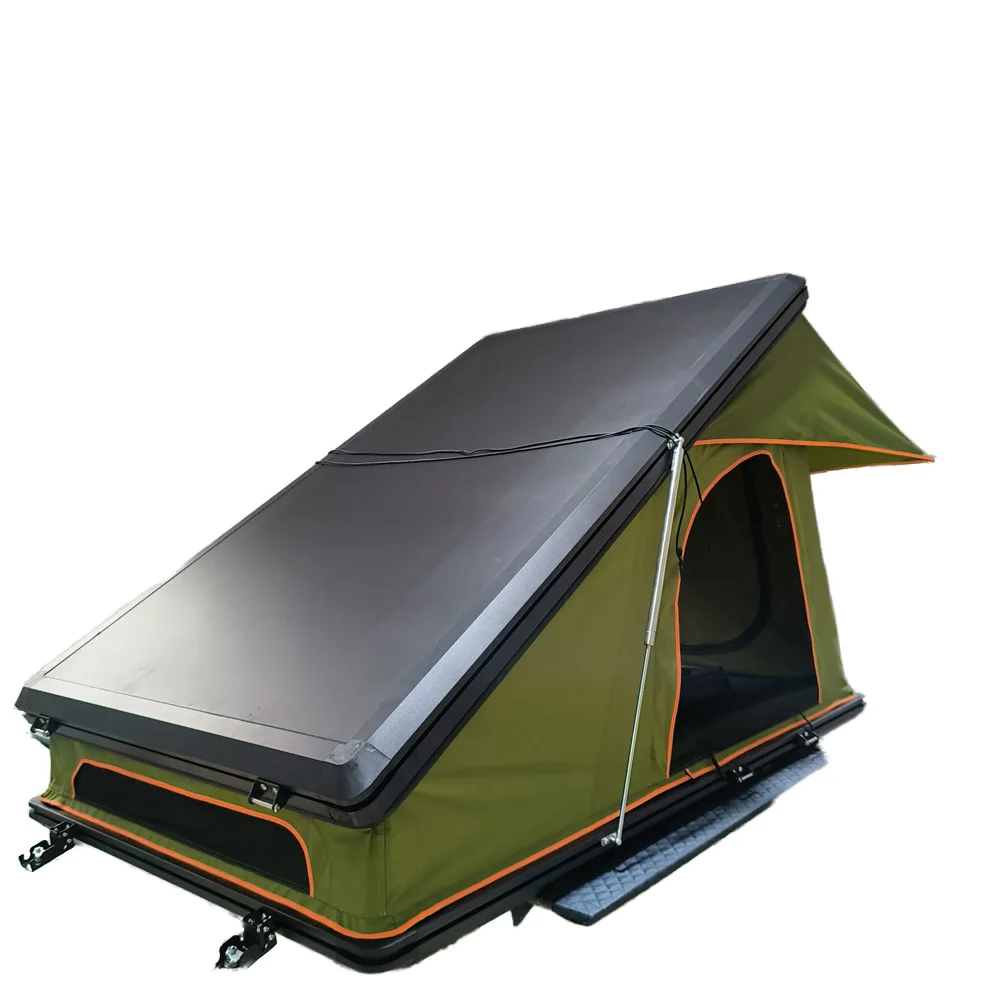 4x4 Lightweight Anti-Condensation Roof Tent Outdoor Vehicle Hard Shell Oxford Fabric Car Roof Camping