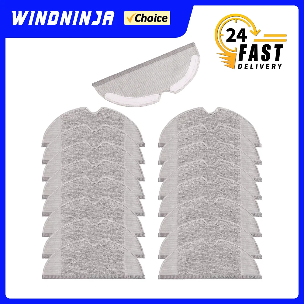 Robot Vacuum Dry Wet Mop Cleaner Cloth Accessories For Roborock S5S5Max S50S51 S55 S6 S60 S6Pure S6 MaxV T6 T7 Replacement Parts