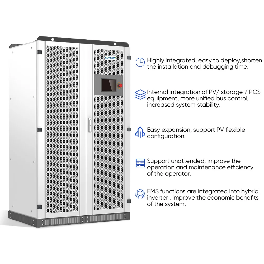 الاتحاد الأوروبي الأسهم Megarevo MPS 100KW 150KW 250KW 500KW 1MW ثلاث مراحل الهجين العاكس الطاقة الشمسية النظام الصناعي