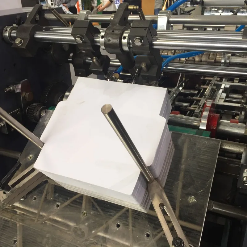 Fully Automatic Multi Function Wallet Pocket Envelope Making Folder Gluer E-commerce Paper Envelopes Making Machines