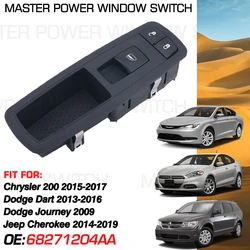 Auto Car Lifter Window Switch 68271204AA 8 Pins For Chrysler 200 For Dodge Dart Journey For Jeep Cherokee 2014-2019 Front Right