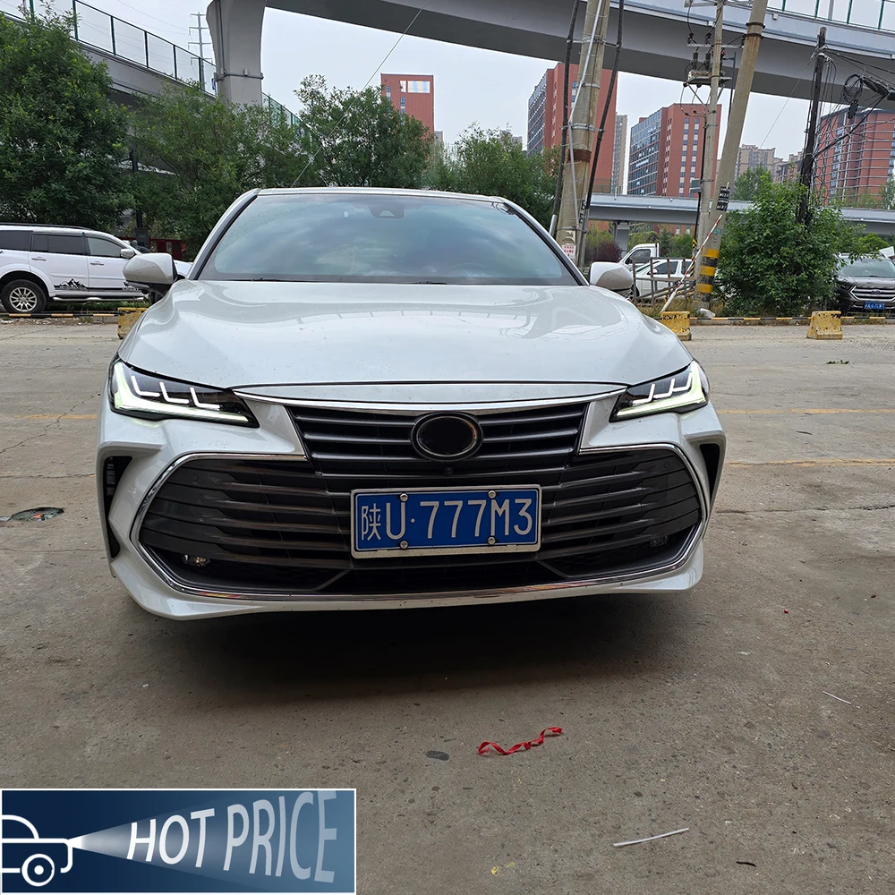 

Для Toyota Avalon 2019-2024 автоматические фары в сборе, обновленный новый стиль, светодиодный объектив проектора, инструменты Plug and Play, аксессуары