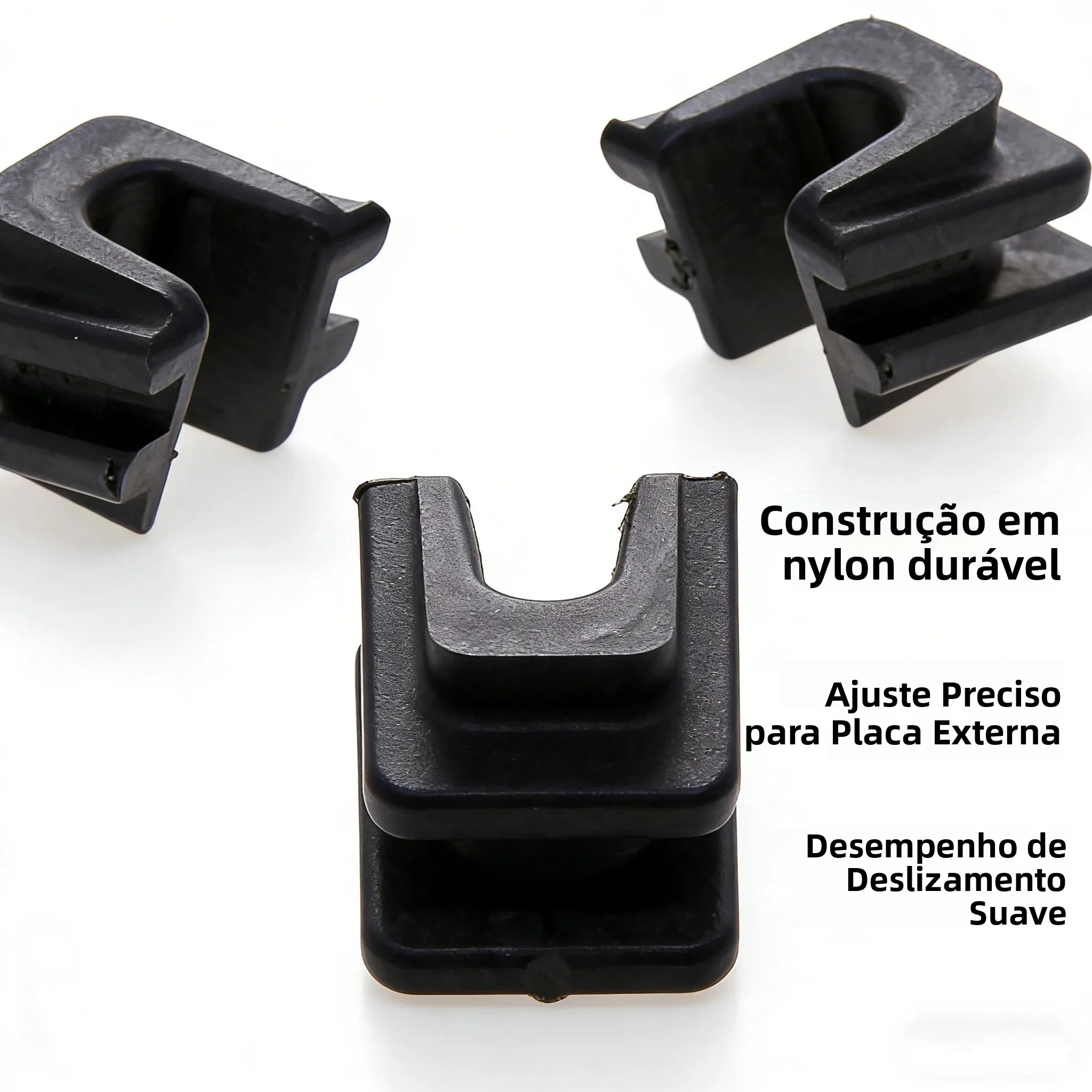 Conjunto de 3 Peças: Slider Original de Nylon para Placa Externa 0GR0-051006 Compatível com CF Moto 450cc ATV UTV SSV CF400 UForce ZForce CForce