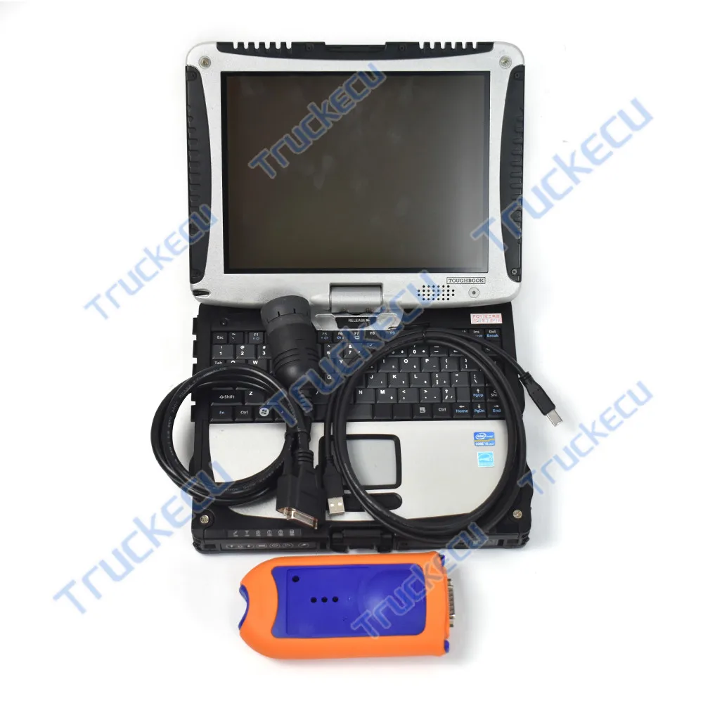 V5.3 CF JD EDL V2 Adapter Service Tool Electronic Data Link Diagnosis CF19 Laptop