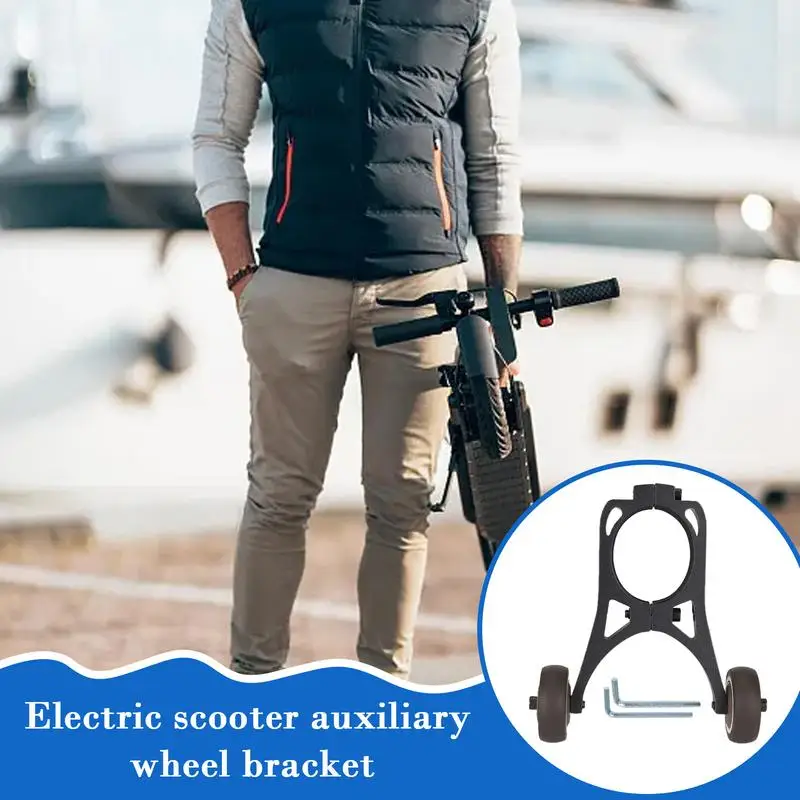 

Electric Scooter Handstand Storage Organizer Bracket For M365/F-Series Electric Scooter Moving Folding Scooter Auxiliary Cradle