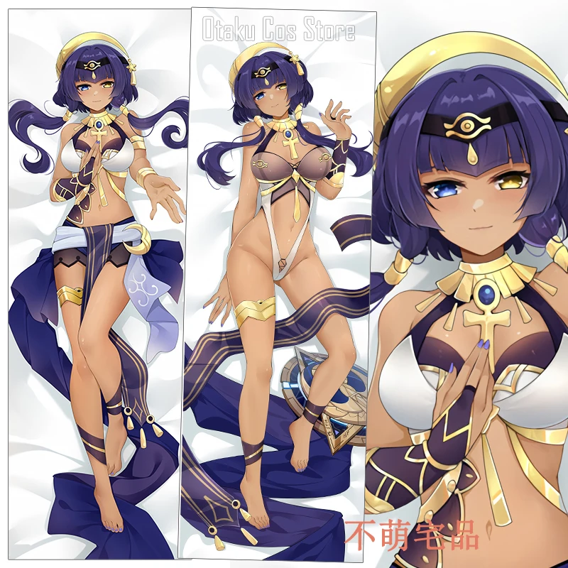 

Anime Game Genshin Impact Candace Cosplay Dakimakura Hing Body Pillow Case Otaku Pillowcase Cushion Cover Gifts BMZP