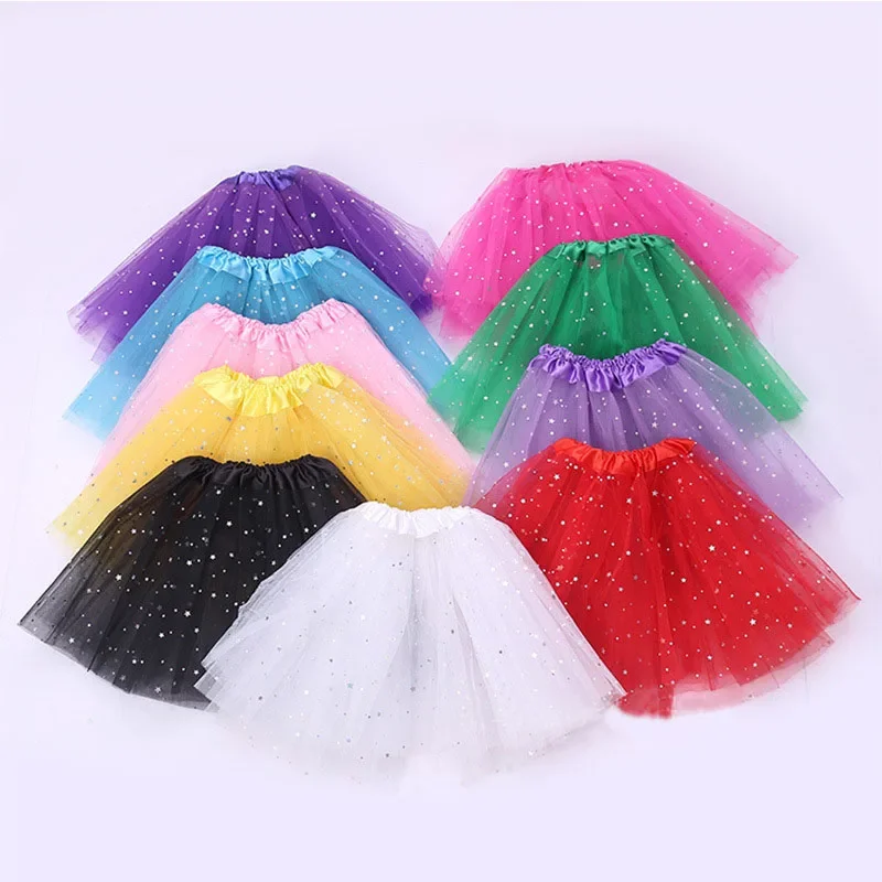 Star Baby Girl Pink Tutu Kids Princess Girls Ball Gown Pettiskirts  Kawaii Skirts Party Holiday Gift Wedding Birthday Cosplay