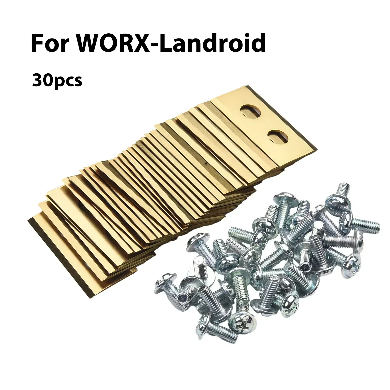 30 Replacement Blades For WORX Robot  For Garden Tool Lawn Mower Parts Blades Blades Accessories Wholesale