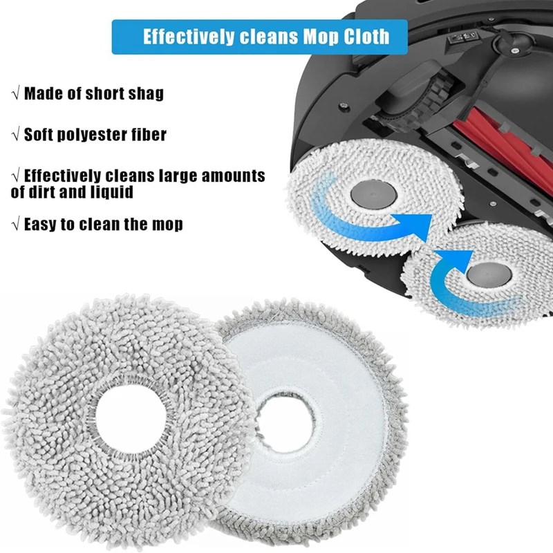 Запчасти для пылесоса Roborock Q Revo Maxv, Q Revo Pro