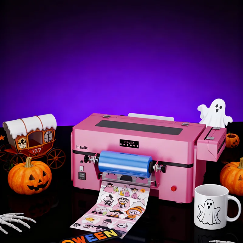 Best Selling UV DTF Printer Cup Wraps Transfer DX7 Printhead Fast Speed For Uv Stickers Small Business