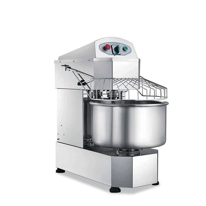 

Dough kneading machine commercial flour mixer stainless steel 8/12/16kg double speed double action kneading dough machine