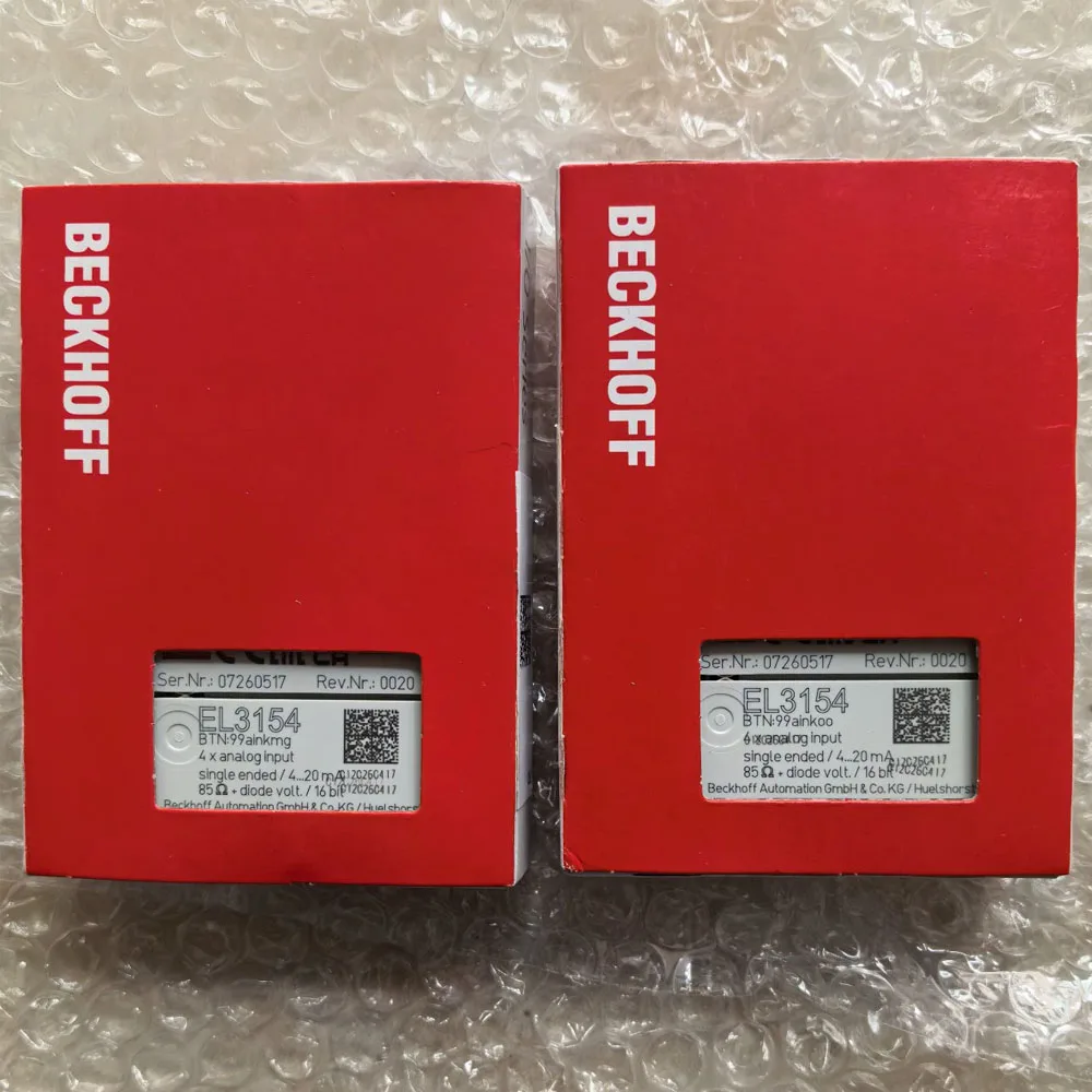 Brand new original BECKHOFF analog input terminal module EL3154
