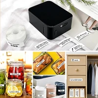 Marklife P15 Mini Portable Label Printer Smart Pocket Printer Thermal Adhesive Sticker Labeling Machine OT 3PK Label Paper NoInk 6