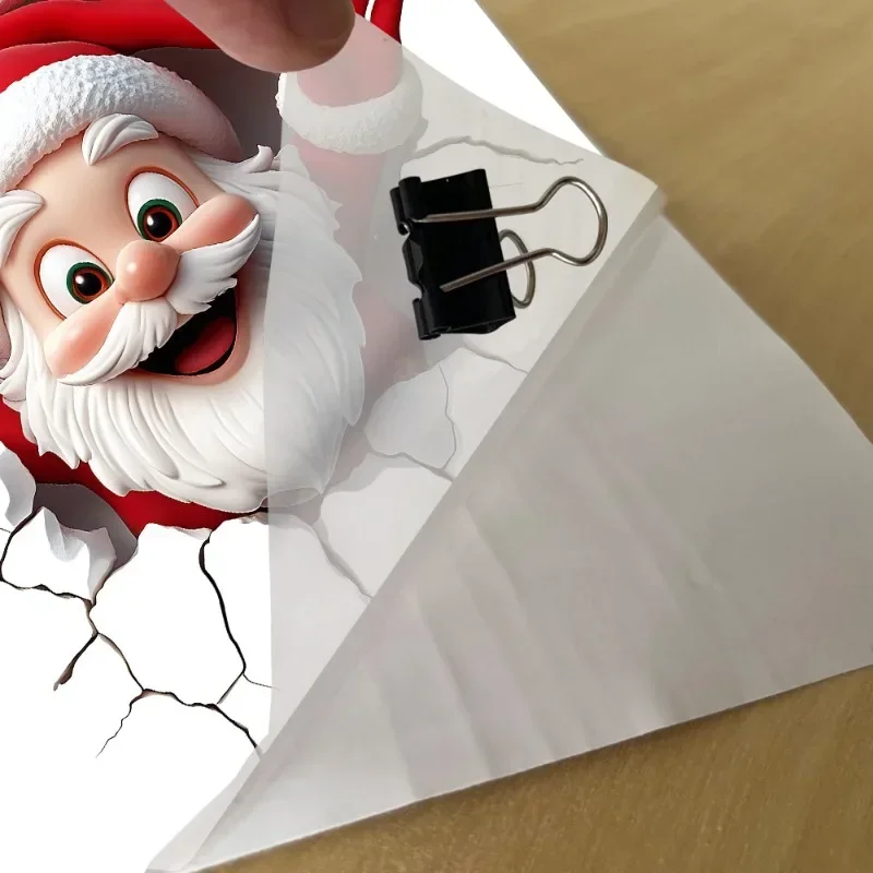 سانتا كلوز الغزلان ملصقات المرحاض عيد ميلاد سعيد حزب الديكور عيد الميلاد الحمام جو الديكور 2026 هدايا السنة الجديدة