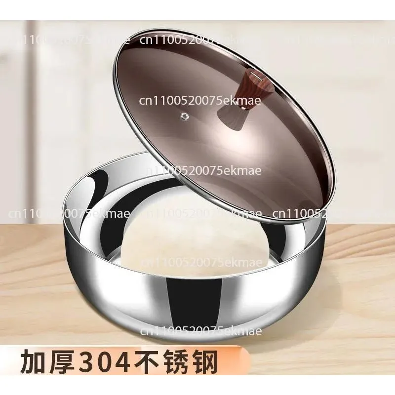 Dough-mixing Bowl – Thick-walled, Lidded Bowl for Home Use