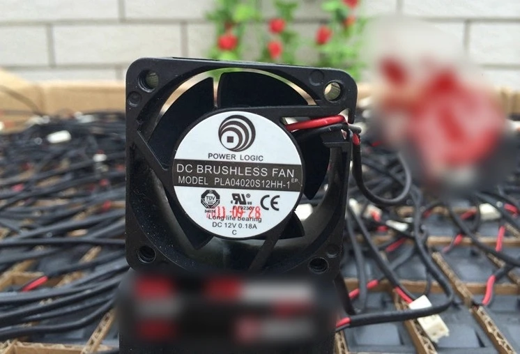 

Free shipping for brand new 4020 4CM 12V 0.18A PLA04020S12HH-1 high air volume fan