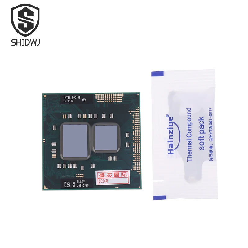 1Pcs I5 560M 430M 450M 460M 480M 520M 540M 580M I7 620M 노트북 CPU 컴퓨터 액세서리