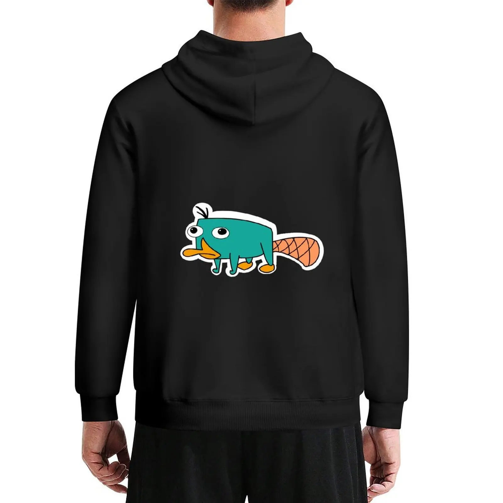 

Perry the platypus Hoodie men clothing men's winter sweater men's coat men's sweat-shirt set new hooded tee