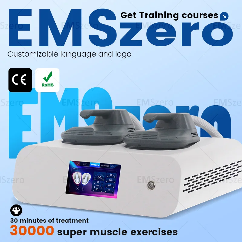 New Emszero RF Nova 15 Tesla 6500W 200Hz Hi-Emt Machine EMS Slimming Muscle Stimulate Fat Removal Body Slimming Build Muscle