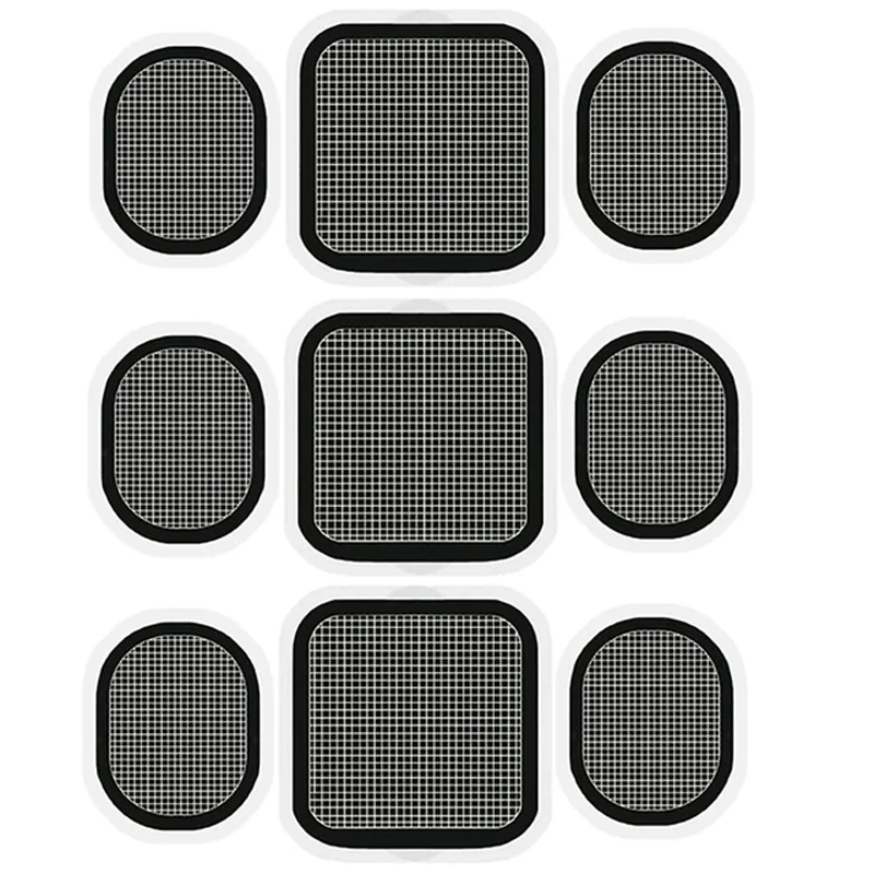 استبدال جل الوسادة أقطاب الجسم منصات ذاتية اللصق قابلة لإعادة الاستخدام البطن التصحيح محفز تدليك أجهزة لياقة بدنية الملحقات