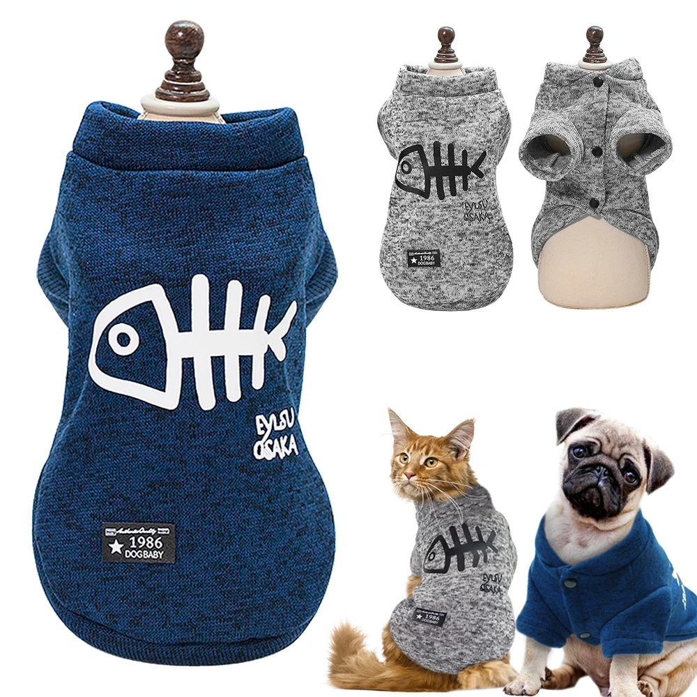 Dog Winter Clothes Small Pet Clothes French Bulldog Costume ropa para perro Cotton Pets Clothing Outfit for Small Dogs Chihuahua